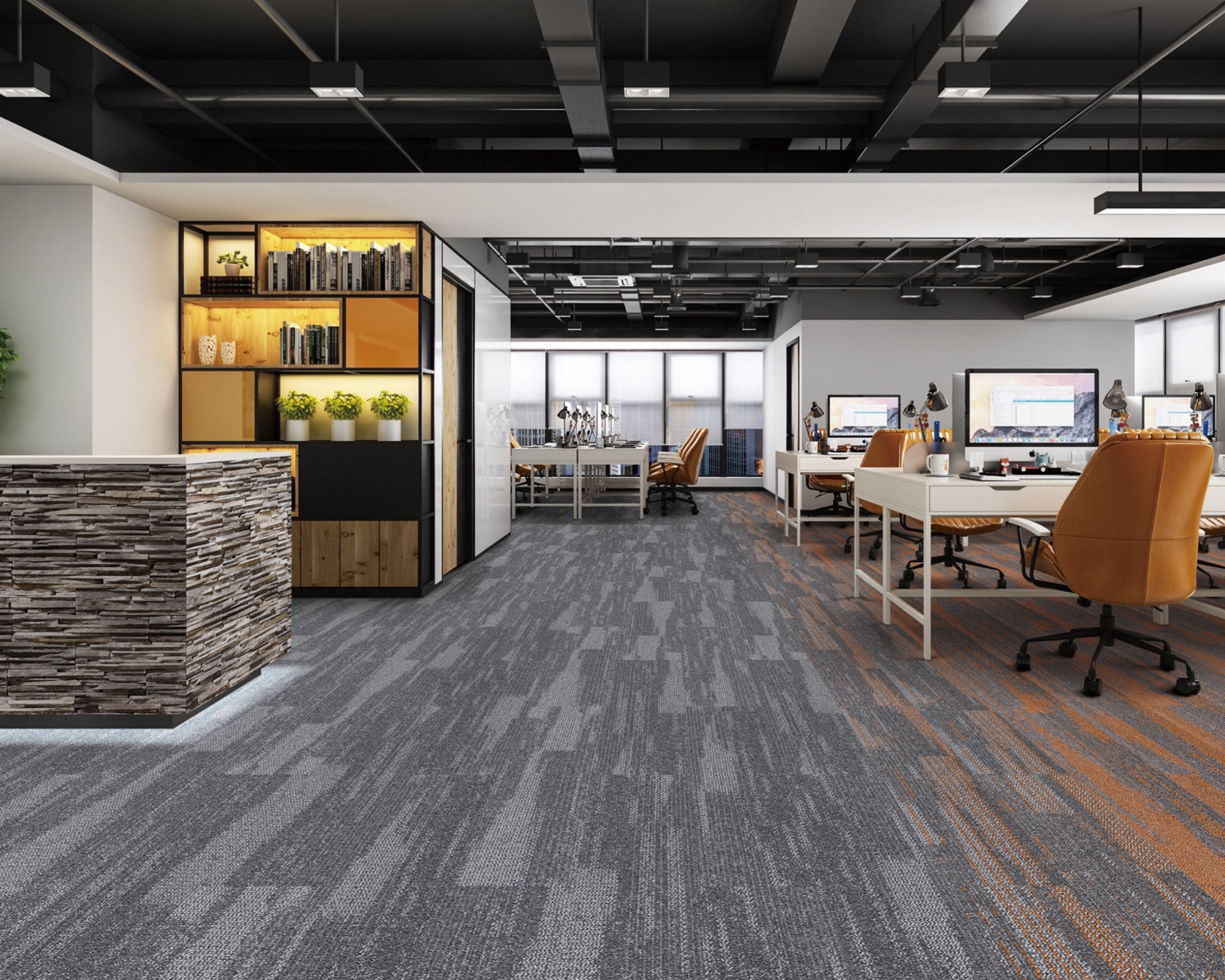 Master the art of Carpet selection, carpeted office